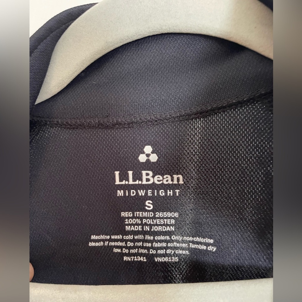 LLBean Quarter Zip Jacket - Picture 2 of 3